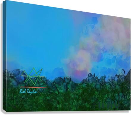 221DistantFireMS Canvas Print