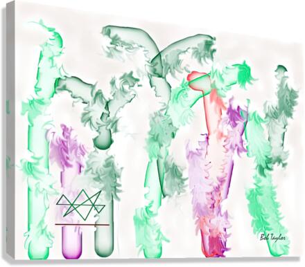 244CandyFlossMS Canvas Print
