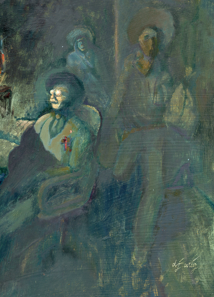 Ghost at AZ Bank Robbery by Daryl Urig