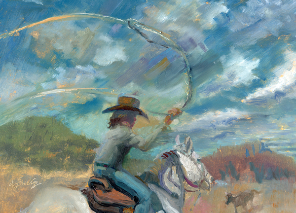 Ride Em Cowboy Print