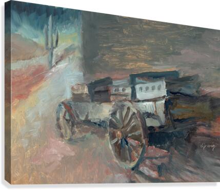 West Bound Dreams  Canvas Print