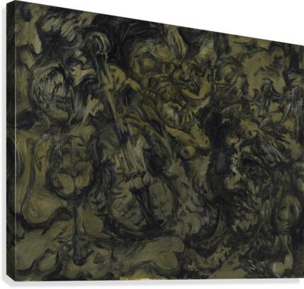 The Arts: Pareidolia  Canvas Print