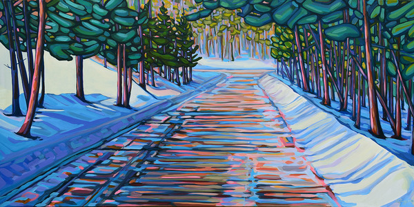 Dappled Road  Print