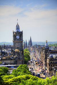 Edinburgh Pricess st View