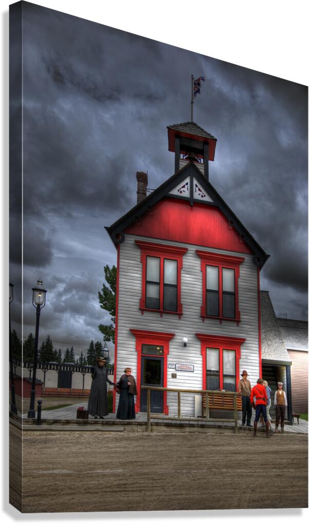 Heritage Park Calgary Canvas Print