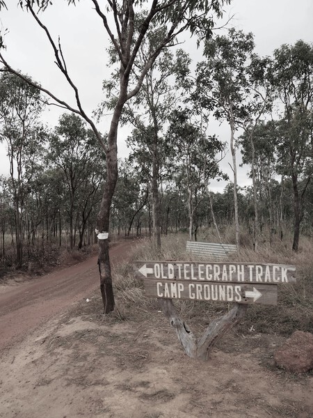 OLD TELEGRAPH TRACK AUSTRALIA by Bootsy