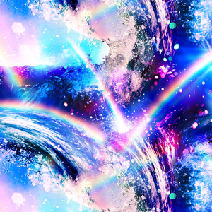 Crystal Wave pattern design