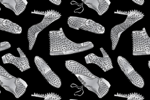 Pattern Shiny Shoes