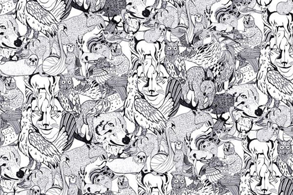 Animal Seamless Pattern Print
