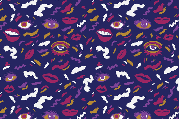 Pattern Burton Galmour Print