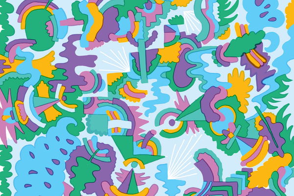 Pattern HotdogTrap Print