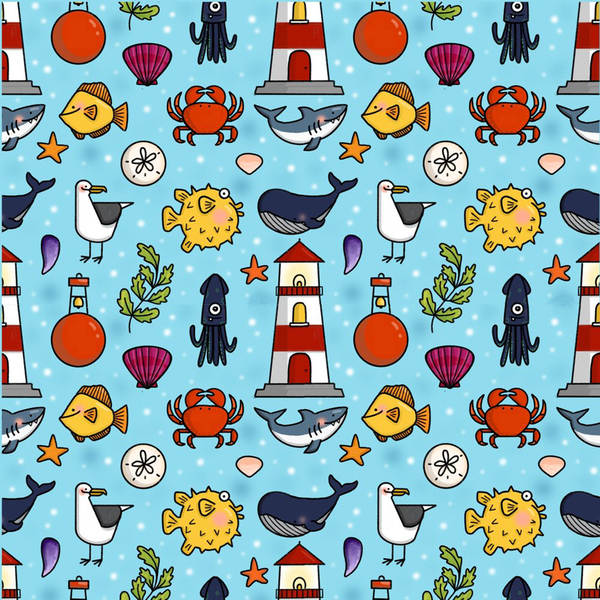 Surface Pattern Design Print