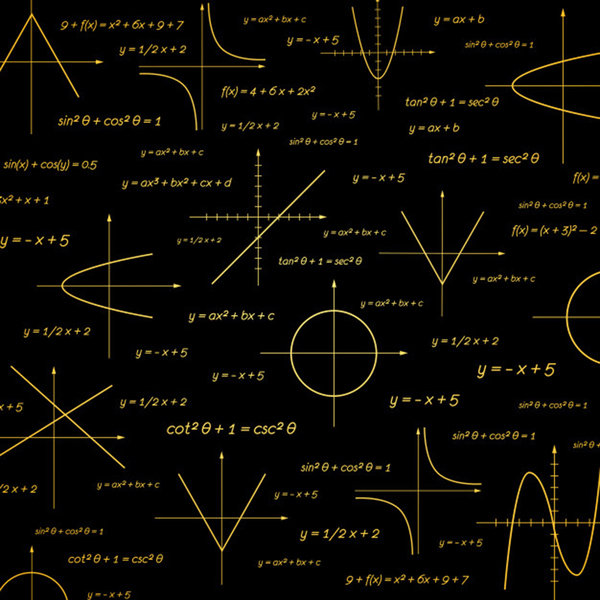 abstract math pattern Print