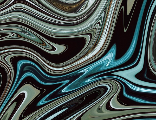 abstract waves background wallpaper Print