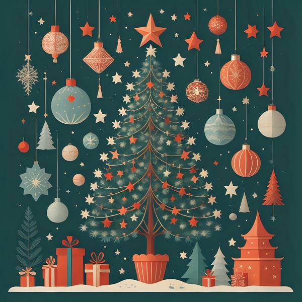 tree christmas Print