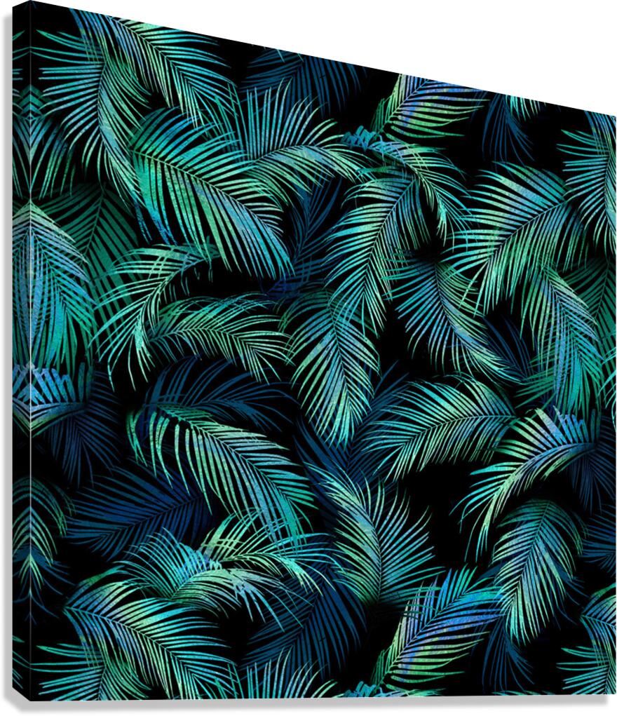 Palms pattern design Canvas Print