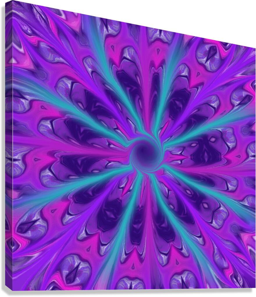wallpaper tie dye pattern Canvas Print