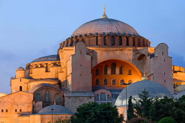 Hagia Sophia at Dusk by Socratubik