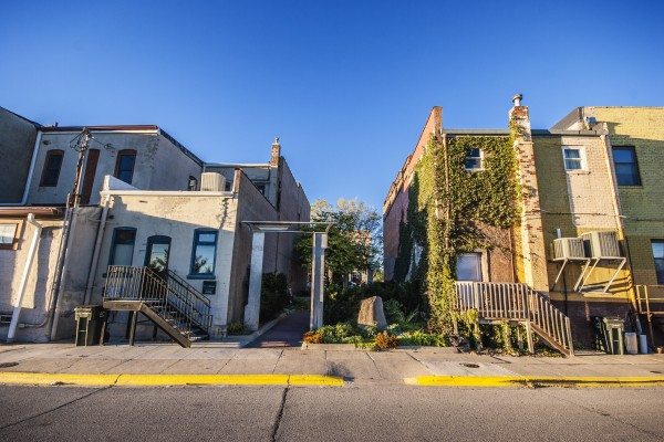 Downtown View Askew Print