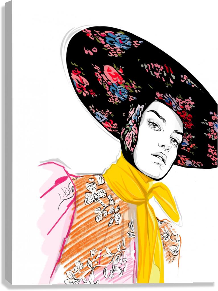 sombrero Canvas Print