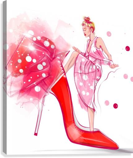shoes Canvas Print