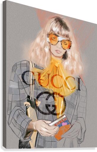 Gucci 2 Canvas Print