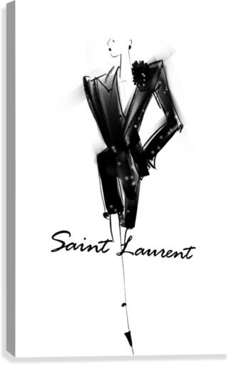 Saint Laurent Canvas Print