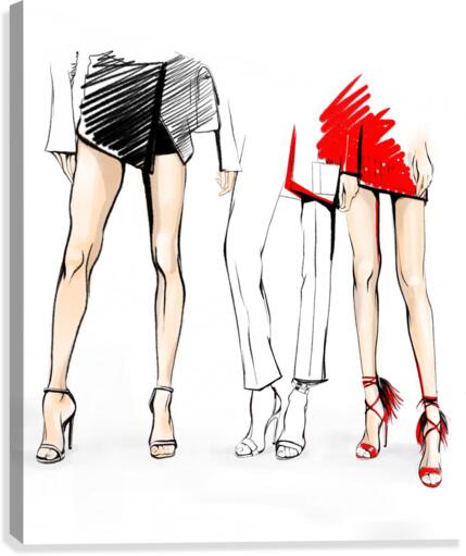 legs Canvas Print