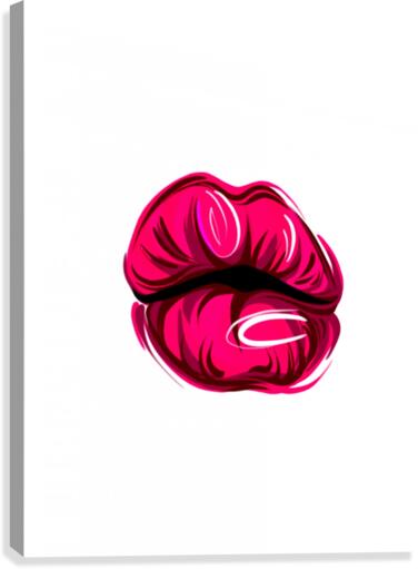 lips Canvas Print