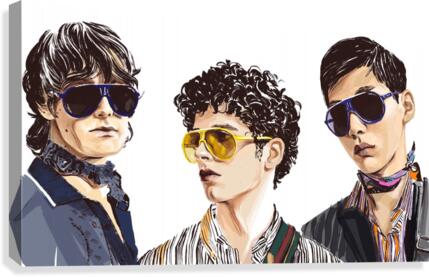 trio Canvas Print
