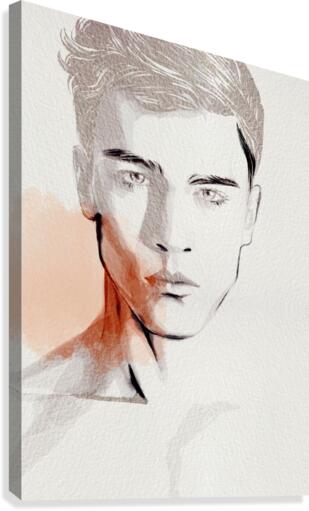 perfect man Canvas Print