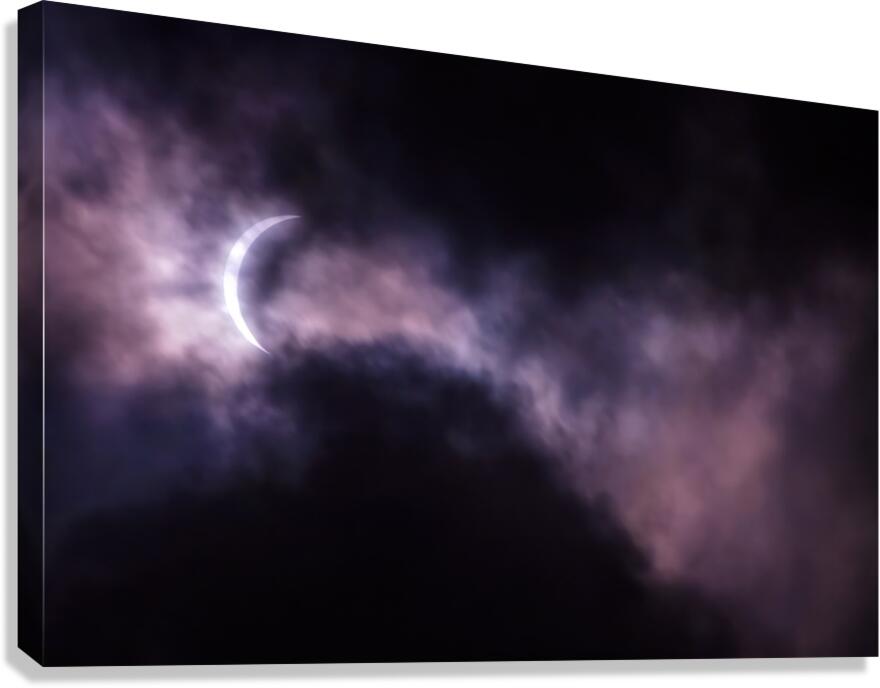 Solar Eclipse Canvas Print