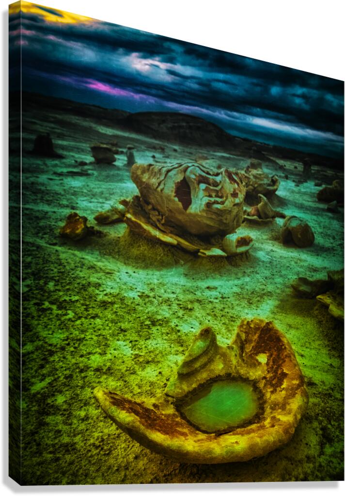 Alien Eggs Canvas Print