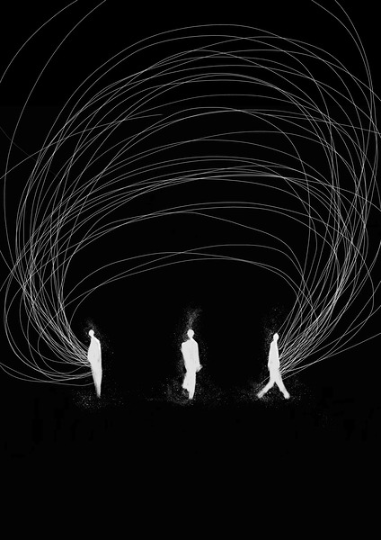 Distance between us  3 Print