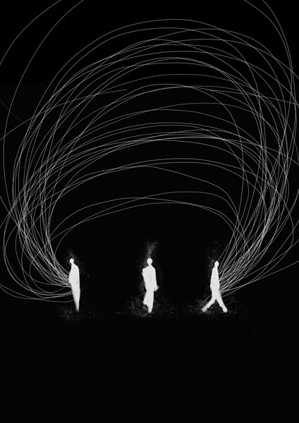 Distance between us  8 Print