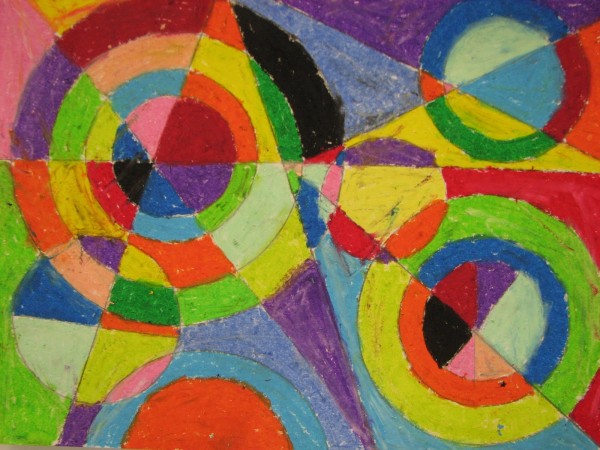 Color explosion Print