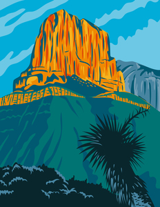 Guadalupe Mountains National Park POSTER WPA