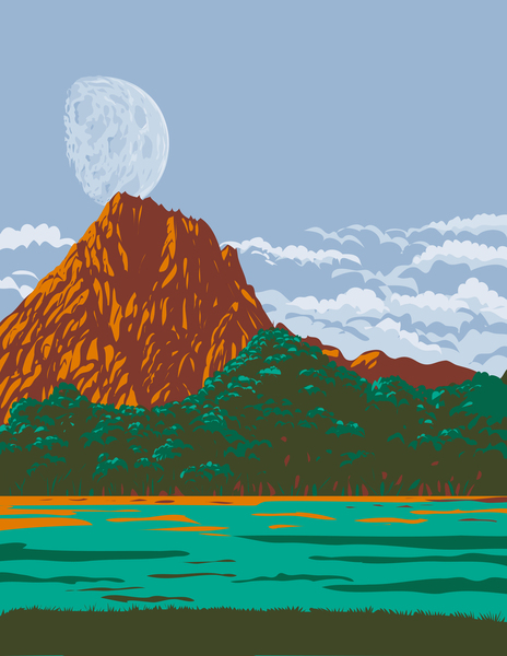 Spring Mountain Ranch State Park WPA by patrimonio