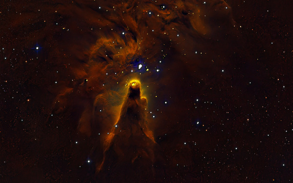 The Cone Nebula by Astronight Astrophotography by John Buonomo