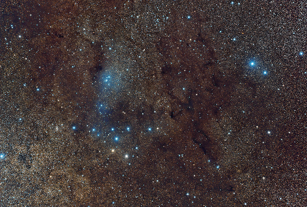 Veil of Dust and Stars by Astronight Astrophotography by John Buonomo