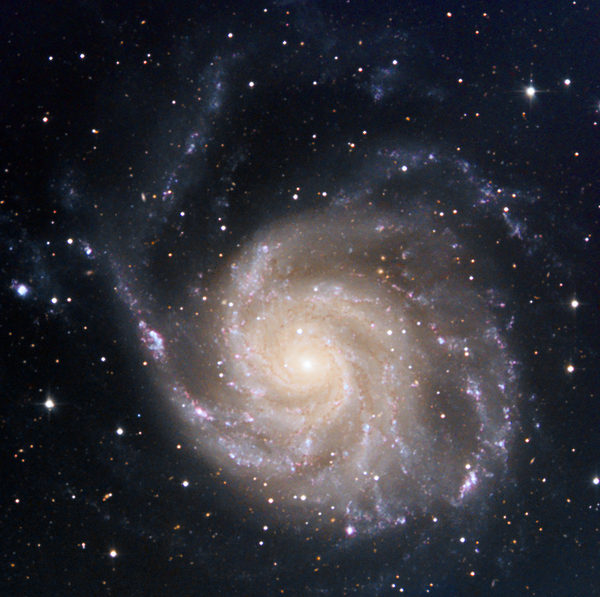 Pinwheel Galaxy by Astronight Astrophotography by John Buonomo