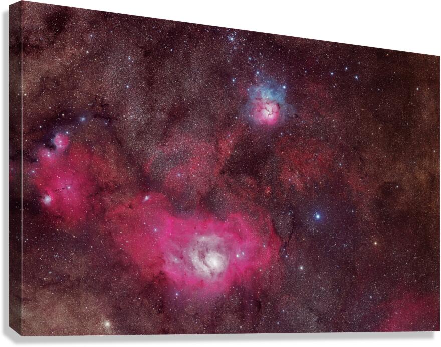 Astronight Astrophotography 10 Canvas Print