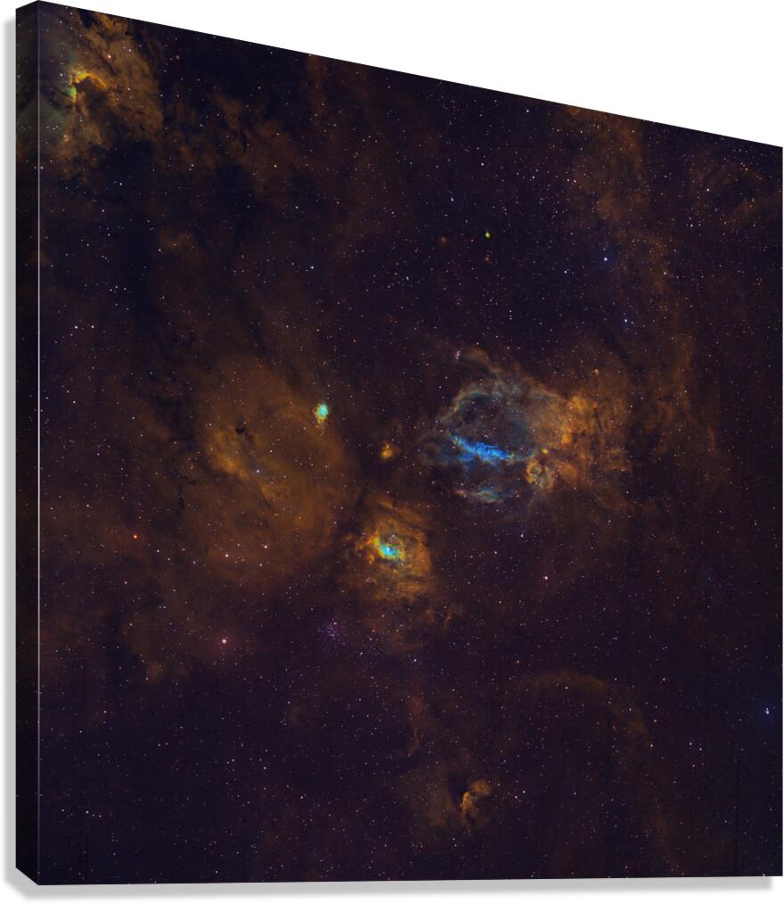 Astronight Astrophotography 7 Canvas Print