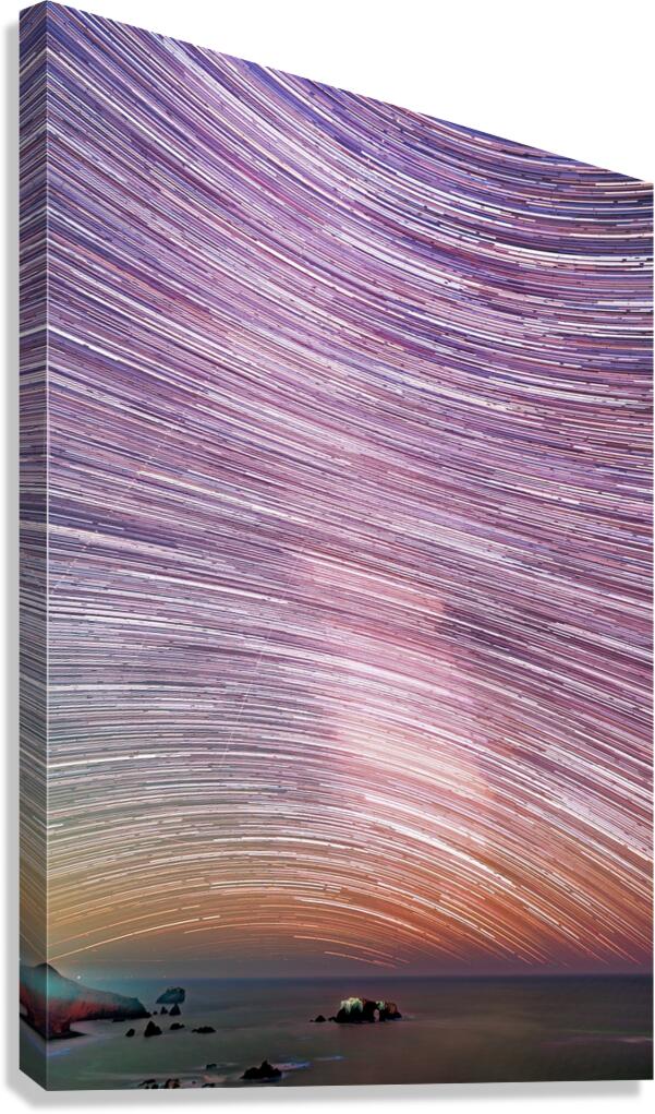 Galactic Passage Canvas Print