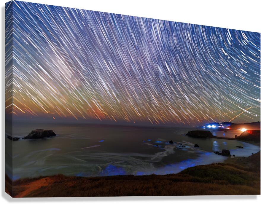 Celestial Drift Canvas Print