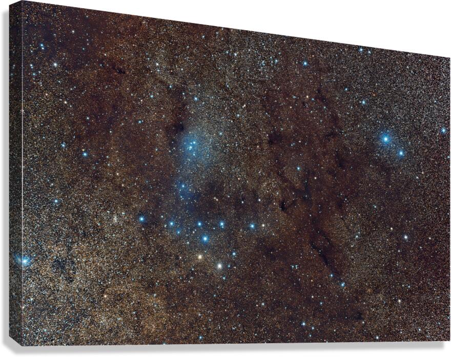 Veil of Dust and Stars Canvas Print