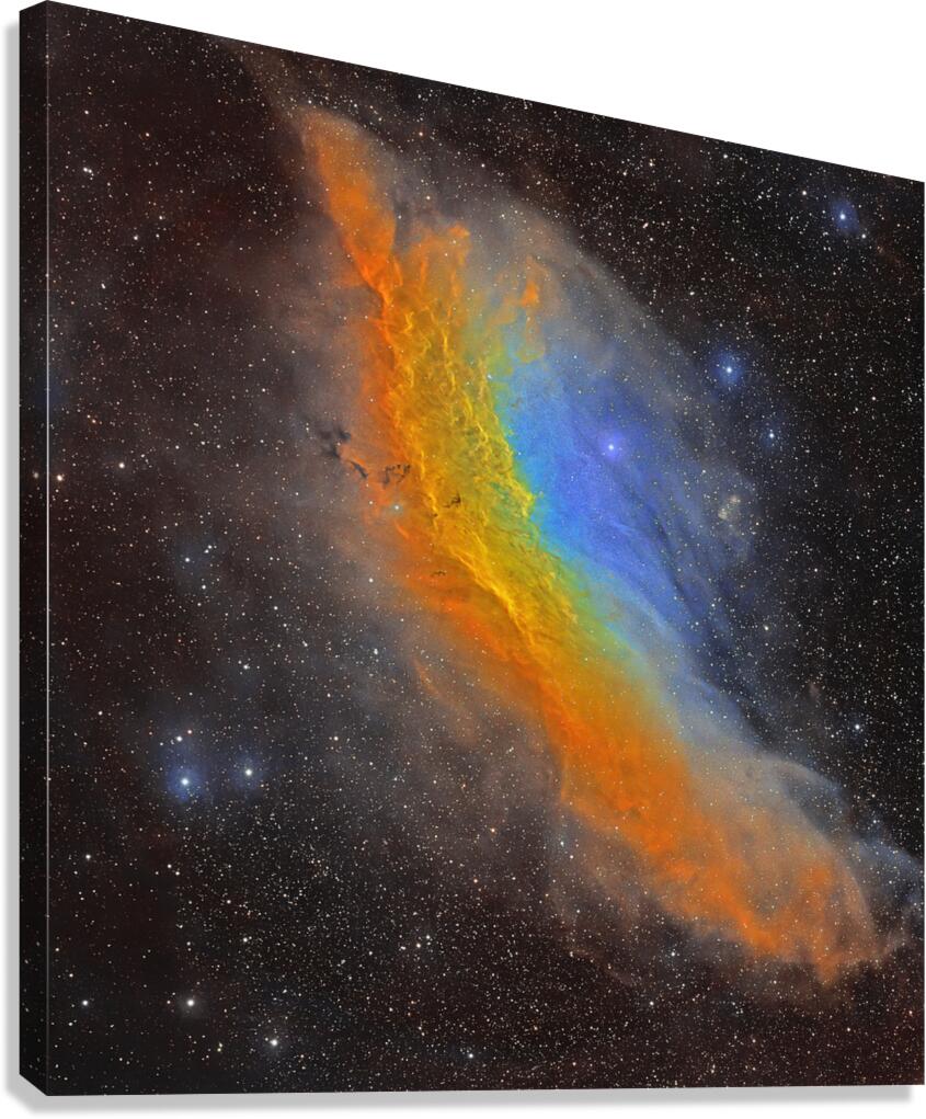NGC 1499 — The California Nebula Canvas Print