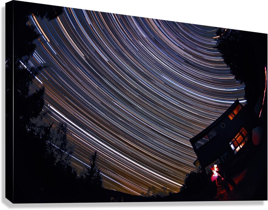Stellar Rotation Canvas Print