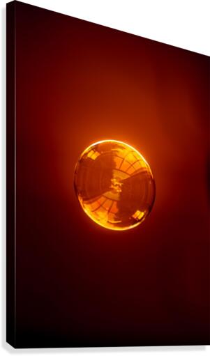 Bubble -Ember Canvas Print