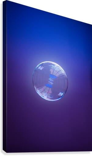 Bubble - skyfall Canvas Print